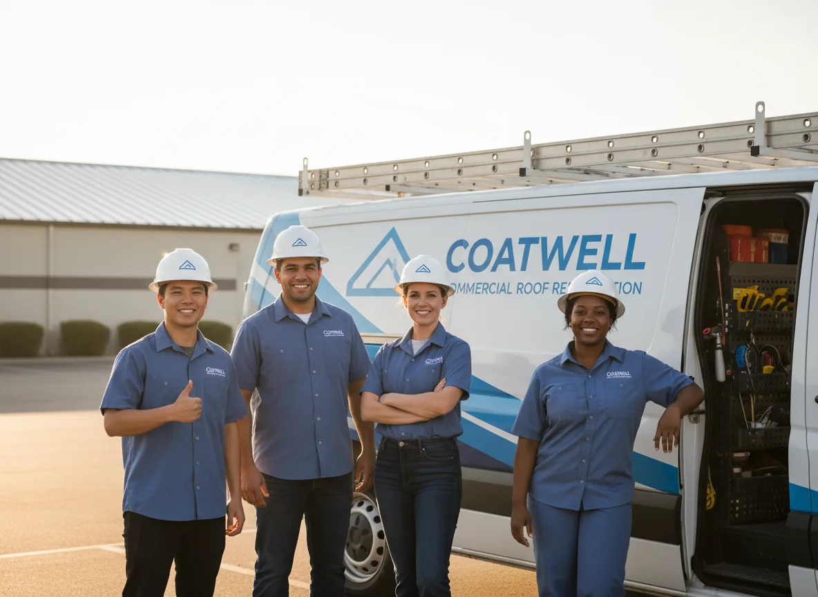 Commercial roof coating company in Cosmos, MN